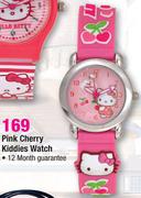 Hello Kitty Pink Cherry Kiddies Watch