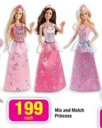 Barbie Mix And Match Princess Each
