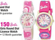 Barbie Girls Round Dial Licence Watch