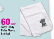 Tatty Teddy Polar Fleece Blanket-Each