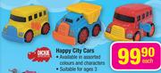 Dickie Happy City Cars-Each