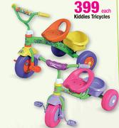 Kiddies Tricycles-Each