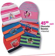 Character Beanies Assorted-Each