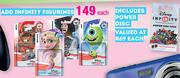 Disney Infinity Figurines-Each