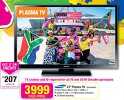 Samsung 43" Plasma TV PS43H4000