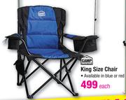  Camp Master King Size Chair
