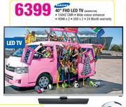 Samsung 40" FHD LED TV UA40H5100