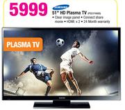 Samsung 51" HD Plasma TV PS51F4000.