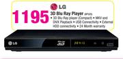 LG 3D Blu Ray Player BP325