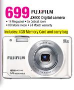 Fujifilm JX600 Digital Camera 