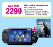 Psvita WiFi+Batman Bundle