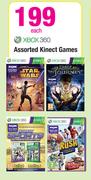 XBOX 360 Assorted Kinect Games Each