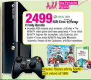 XBOX 360 4GB Box Disney Infinity Bundle
