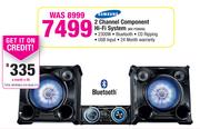 Samsung 2 Channel Component Hi-Fi System-MX-FS8000