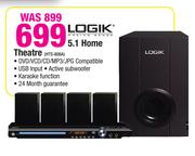 Logik 5.1 Home Theatre-HTS-808A