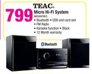 Teac Micro Hi-Fi System-MCDV975BT