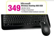 Microsoft Wireless Desktop 800 USB-M.S.M2LF-00016
