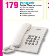 Panasonic Corded Phone-KX-TS500SAW