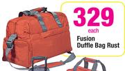 Fusion Duffle Bag Rust