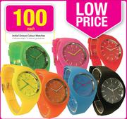 Initial Unisex Colour Watches Each