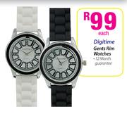 Digitime Gents Rim Watches Each
