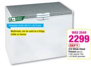 Defy 210 White Chest Freezer DMF470