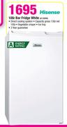 Hisense 100Ltr Bar Fridge White H130RW