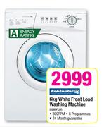 Kelvinator 6kg White Front Load Washing Machine KL60FLW