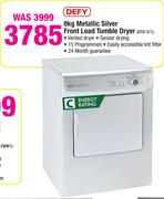 Defy 8kg Metallic Silver Front Load Tumble Dryer DTD 311