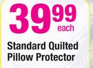 Standard Quilted Pillow Protector Each