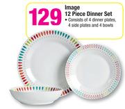 Image 12 Piece Dinner Set