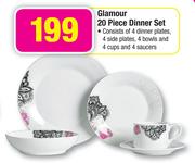 Glamour 20 Piece Dinner Set