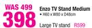 Enzo TV Stand Medium-H60xW80xD48cm