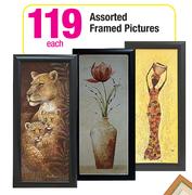 Assorted Frames Pictures Each