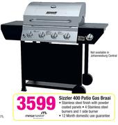 Megamaster Sizzler 400 Patio Gas Braai