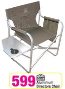 Camp Master Aluminium Directors Chair