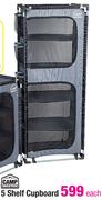 Camp Master 5 Shelf Cupboard