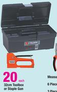 Stramm 32Cm Toolbox Or Staple Gun-Each