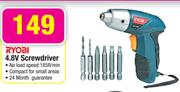 Ryobi 4.8V Screwdriver