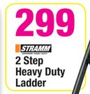 Stramm 2 Step Heavy Duty Ladder-Each