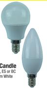 Eurolux 3W Candle-Each