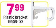 Plastic Bracket Single-2's