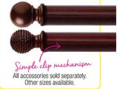 64mm Clip-On Wood Rods (Mahogany)-1.5mm