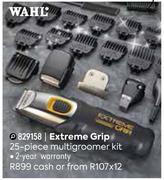 Wahl Extreme Grip 25 Piece Multigroomer Kit 829158