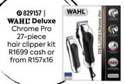 Wahl Deluxe 27 Piece Hair Clipper Kit 829157