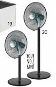 Mellerware 50W 40cm 2 In 1 Stand & Pedestal Fan 829722