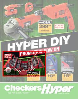 Checkers Hyper : DIY (25 Jul - 14 Aug 2016), page 1