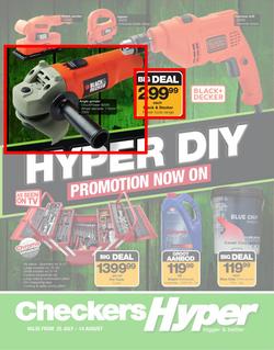 Checkers Hyper : DIY (25 Jul - 14 Aug 2016), page 1