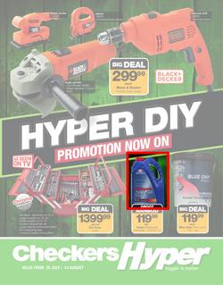 Checkers Hyper : DIY (25 Jul - 14 Aug 2016), page 1