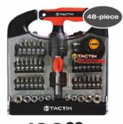 Tactix T-Drive Rachet Screwdriver Set-Per Set